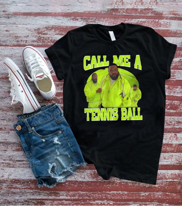 DJ Khaled Call Me A Tennis Ball Neon T-Shirt
