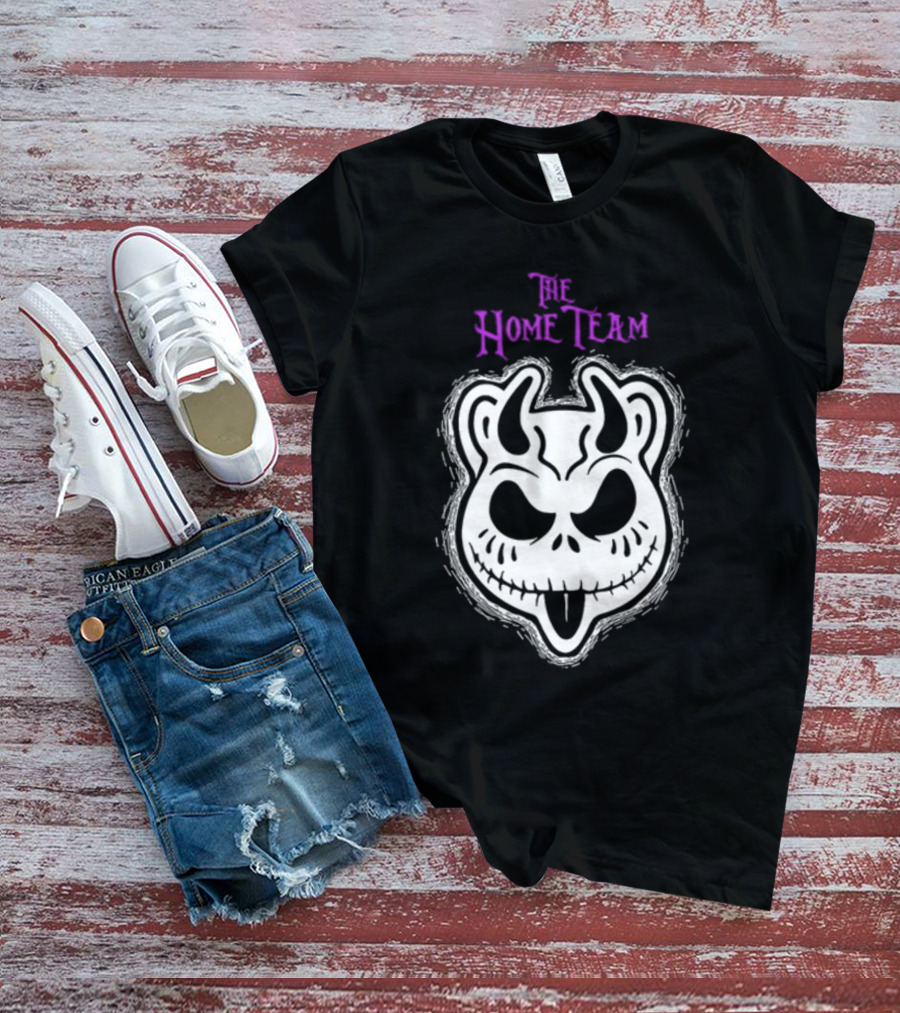 The Home Team Jack Mask Devil Face T-Shirt