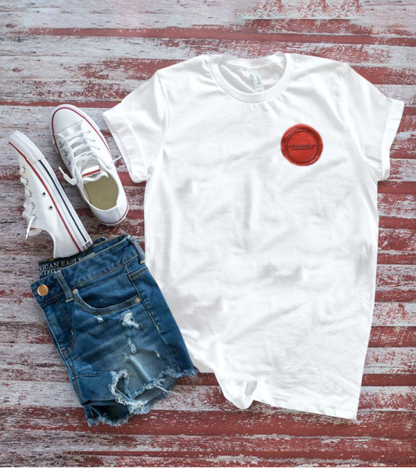 Alexanderstewartstore I Wish You Cheated Wax Seal T-Shirt
