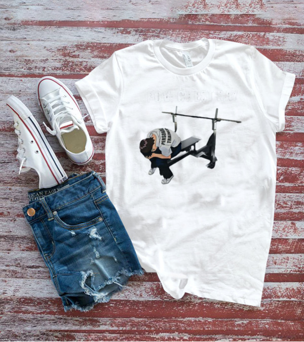POV Chest Day Personal Trainer Bench Press Moment T-Shirt