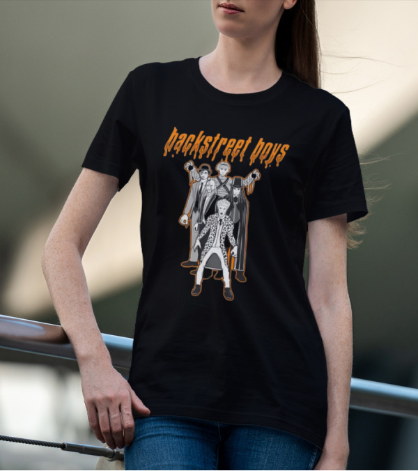 Backstreet Boys Halloween Horror Costume Characters T-Shirt