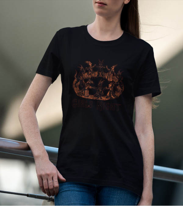 Girls Night Gotfunny Dancing Witches T-Shirt