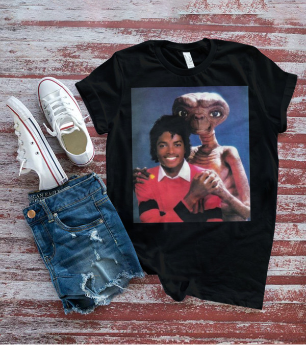 Mj And Et Iconic Collaboration T-Shirt