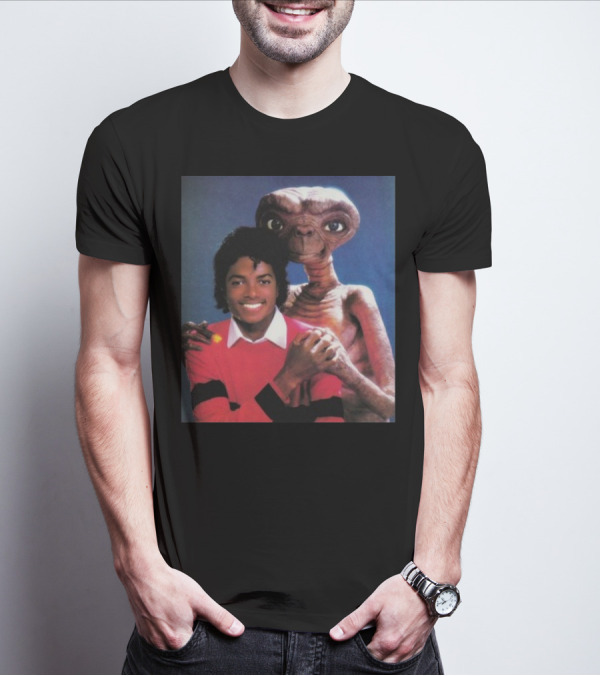 Mj And Et Iconic Collaboration T-Shirt