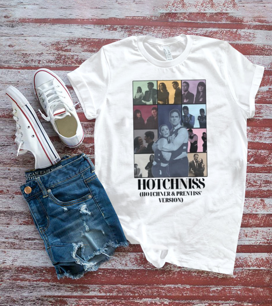 Hotchniss Hotchner And Prentiss Version Multicolor Character Collage T-Shirt