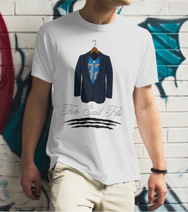 Tom Grossi 32 The Suit Fits Jersey And Blazer T-Shirt