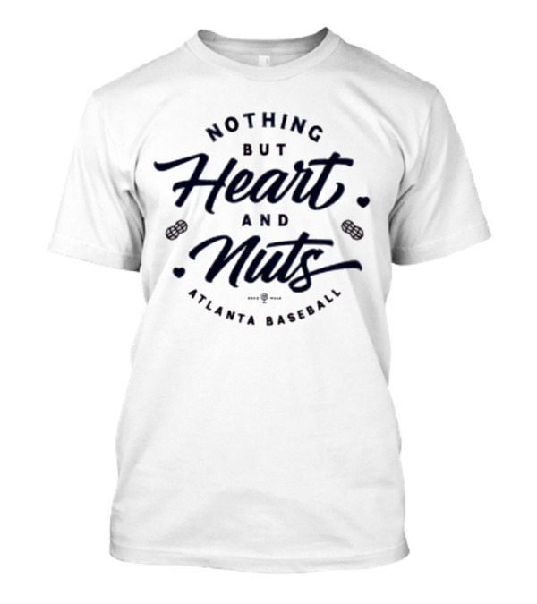 Rotowear Nothing But Heart And Nuts Atlanta Baseball T-Shirt