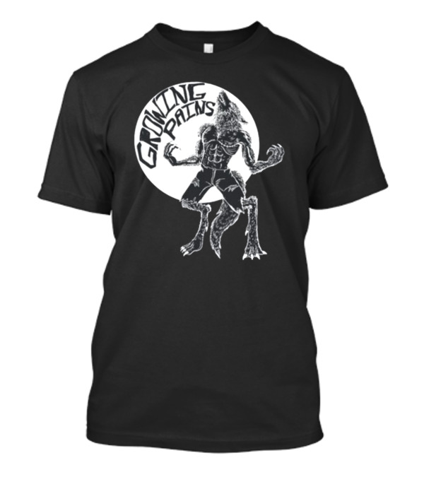 Oatmilklady Growing Pains Werewolf Transformation Full Moon T-Shirt