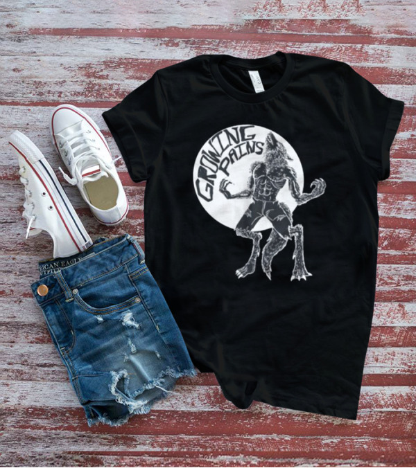 Oatmilklady Growing Pains Werewolf Transformation Full Moon T-Shirt