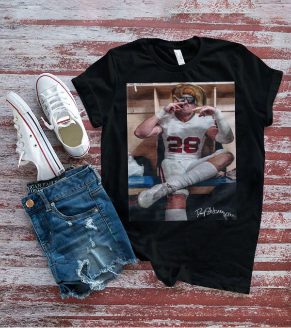 DannyStutsman Oklahoma Only Fears God Texas Fears Oklahoma Signed Football Locker Room Smoke T-Shirt
