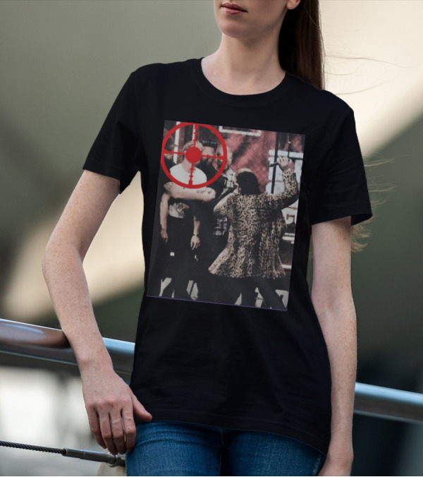 Limited Dillon Danis X Full Violence Bullseye Red Target Man Confrontation T-Shirt