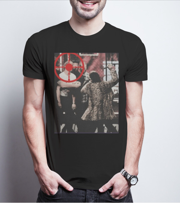 Limited Dillon Danis X Full Violence Bullseye Red Target Man Confrontation T-Shirt