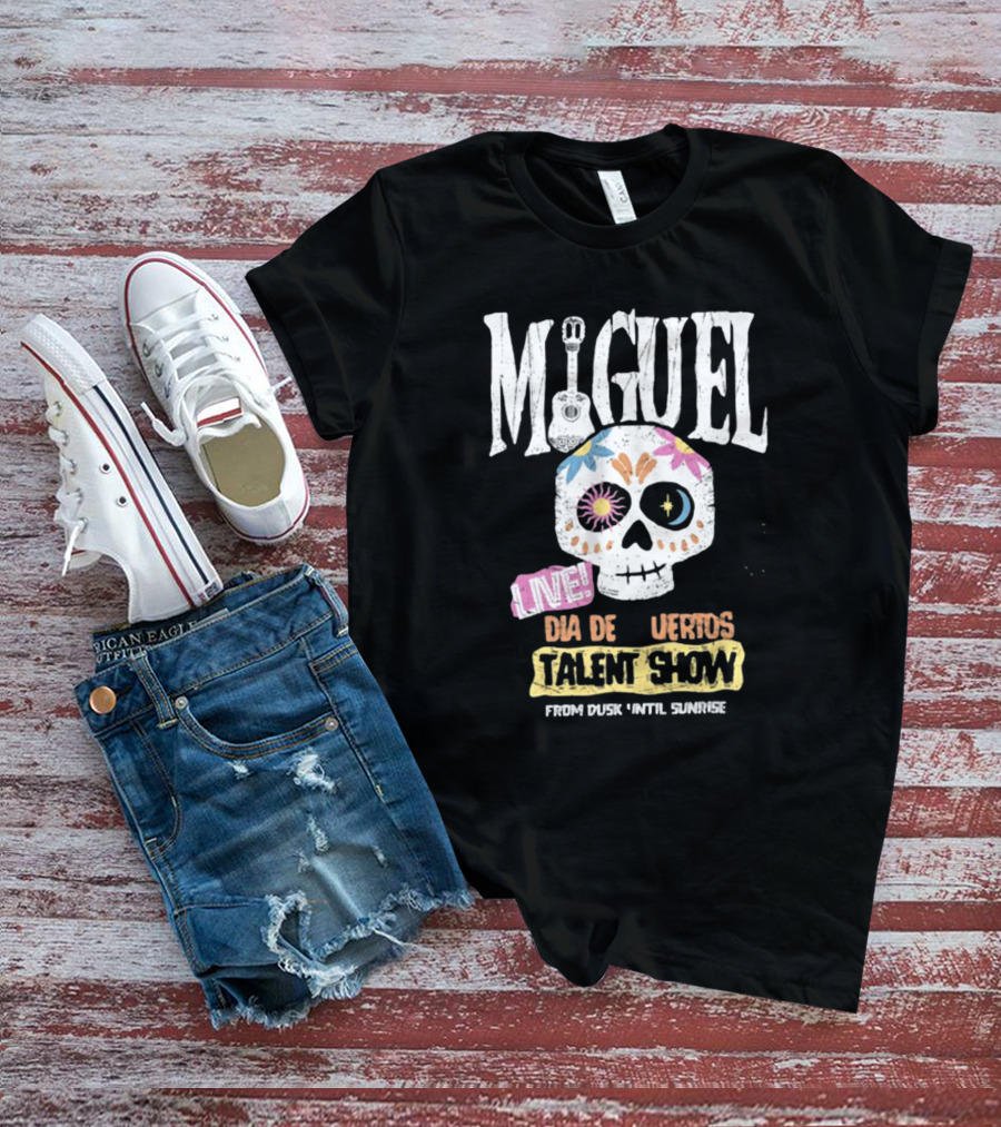 Miguel Live Dia De Muertos Talent Show From Dusk 'Til Sunrise T-Shirt
