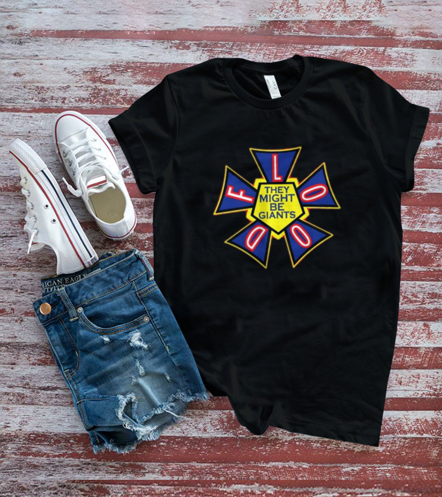 They Might Be Giants Flood Starburst Emblem T-Shirt