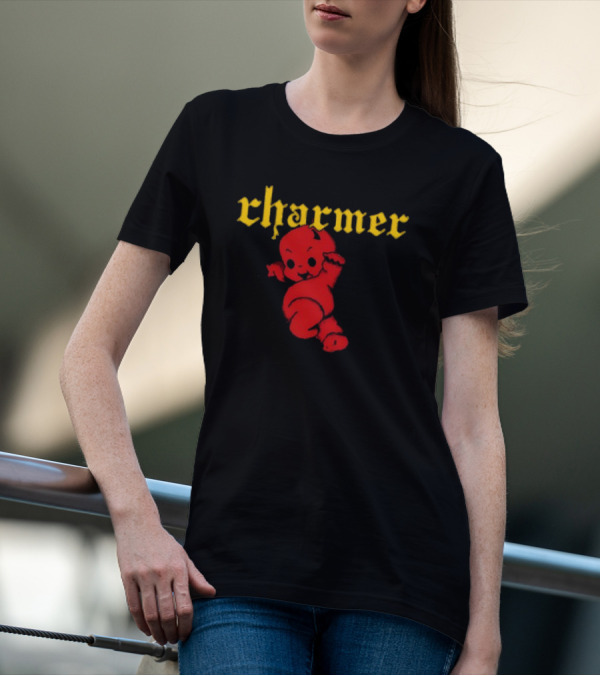 Charmer Cute Red Devil Character T-Shirt