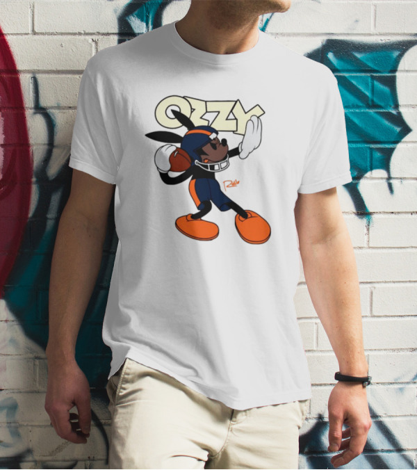 Ozzy Chicago Over Everything X Rello Football Player T-Shirt