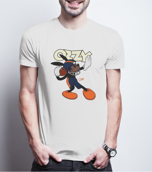 Ozzy Chicago Over Everything X Rello Football Player T-Shirt