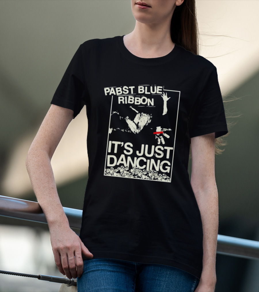 Pabst Blue Ribbon It's Just Dancing T-Shirt