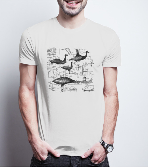 Caroline Polachek Shop Goose Blueprint T-Shirt
