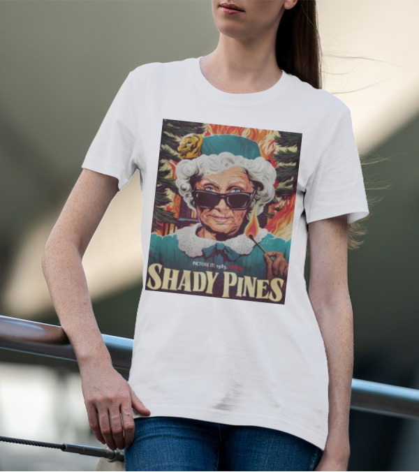 Shady Pines Picture It 1985 Arson Fire Scene T-Shirt