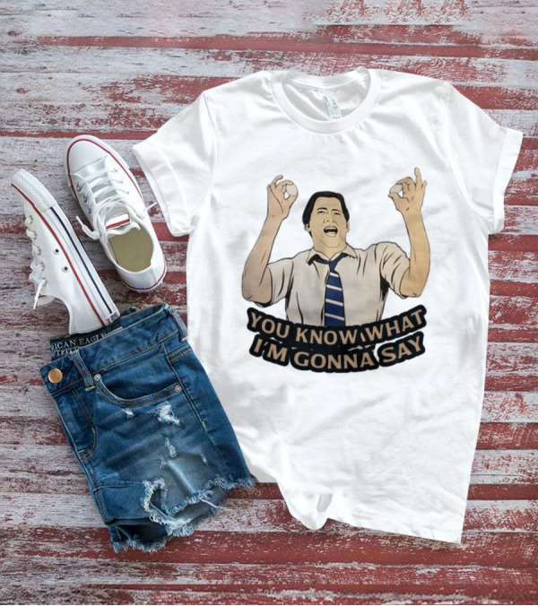 You Know What I'm Gonna Say Excited Businessman Gesture Fun T-Shirt