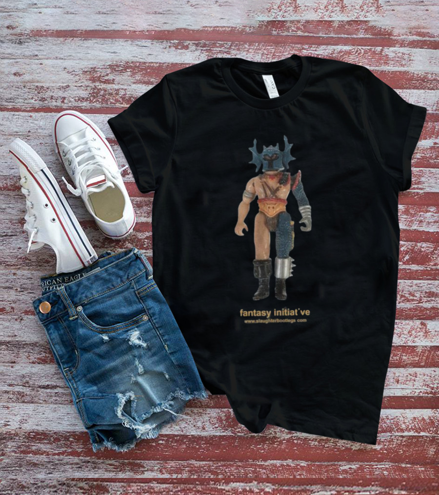 Fantasy Initiative I Came Not To Bring Peace But A Sword Action Figure Www.slaughterbootlegs.com T-Shirt