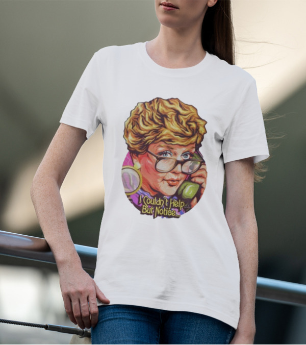 I Couldn't Help But Notice Retro Telephone Conversation T-Shirt