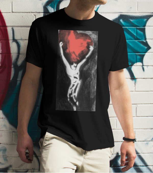 Rider Love Red Heart Embrace T-Shirt