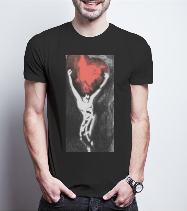 Rider Love Red Heart Embrace T-Shirt