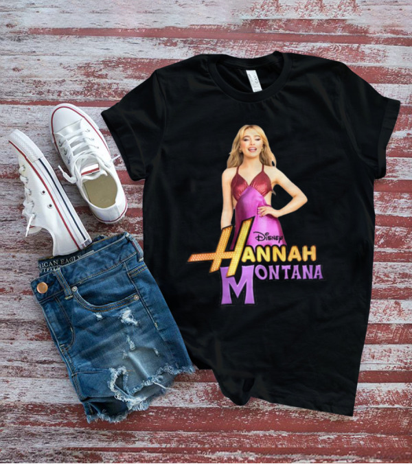 Disney Hannah Montana Sabrina Carpenter Iconic Crossover T-Shirt