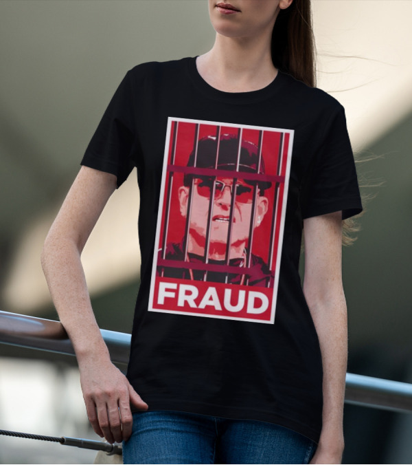 Nebraska Fraud Bars Red T-Shirt