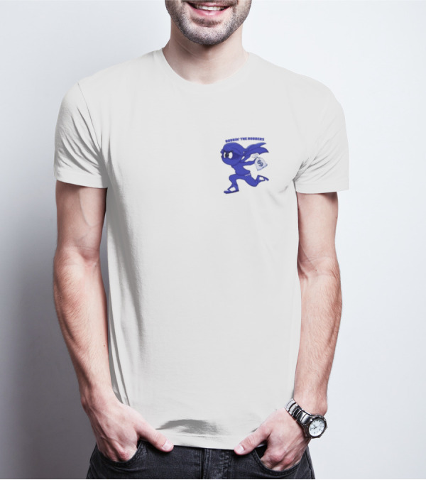 Bigdawgbanna Sneaky Ninja Robbin' The Robbers T-Shirt