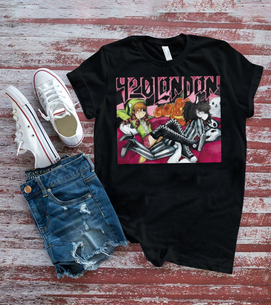 920 London Halloween Pumpkin Skeleton T-Shirt