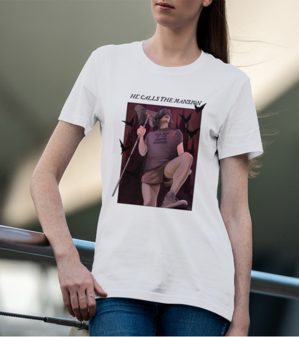 Pool Boy At The Vampire Mansion He Calls The Mansion Not A House But A Tomb T-Shirt