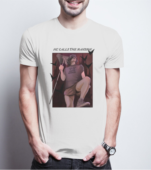 Pool Boy At The Vampire Mansion He Calls The Mansion Not A House But A Tomb T-Shirt