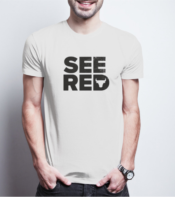 See Red Bulls Logo Emblem T-Shirt