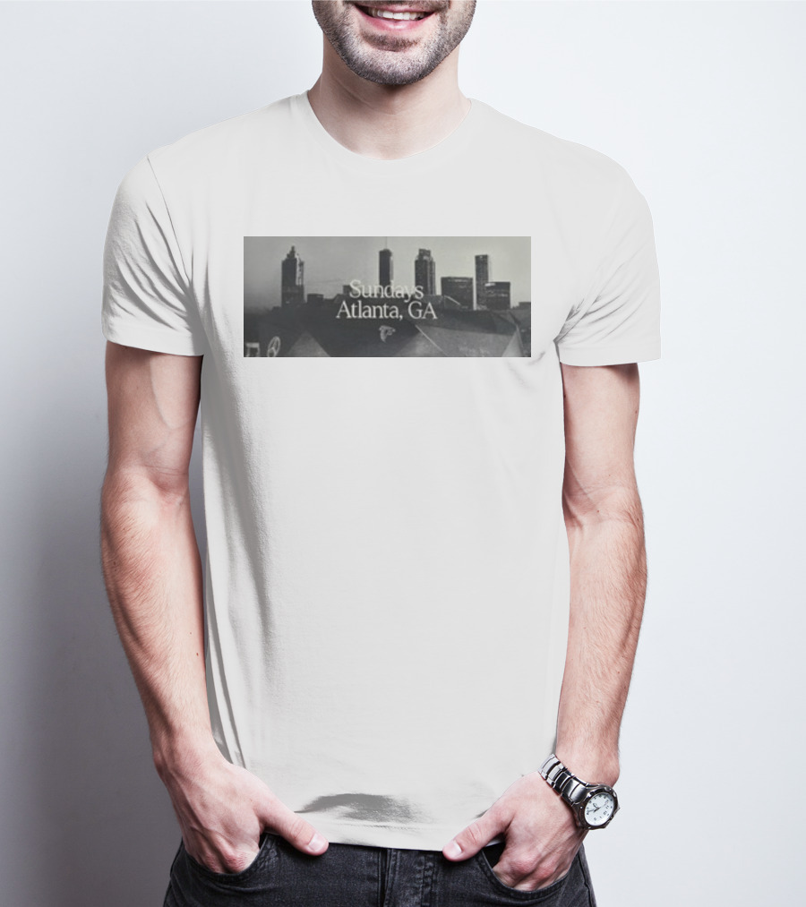 Dorlandoajc Atlanta GA Sundays Skyline Falcons Football T-Shirt