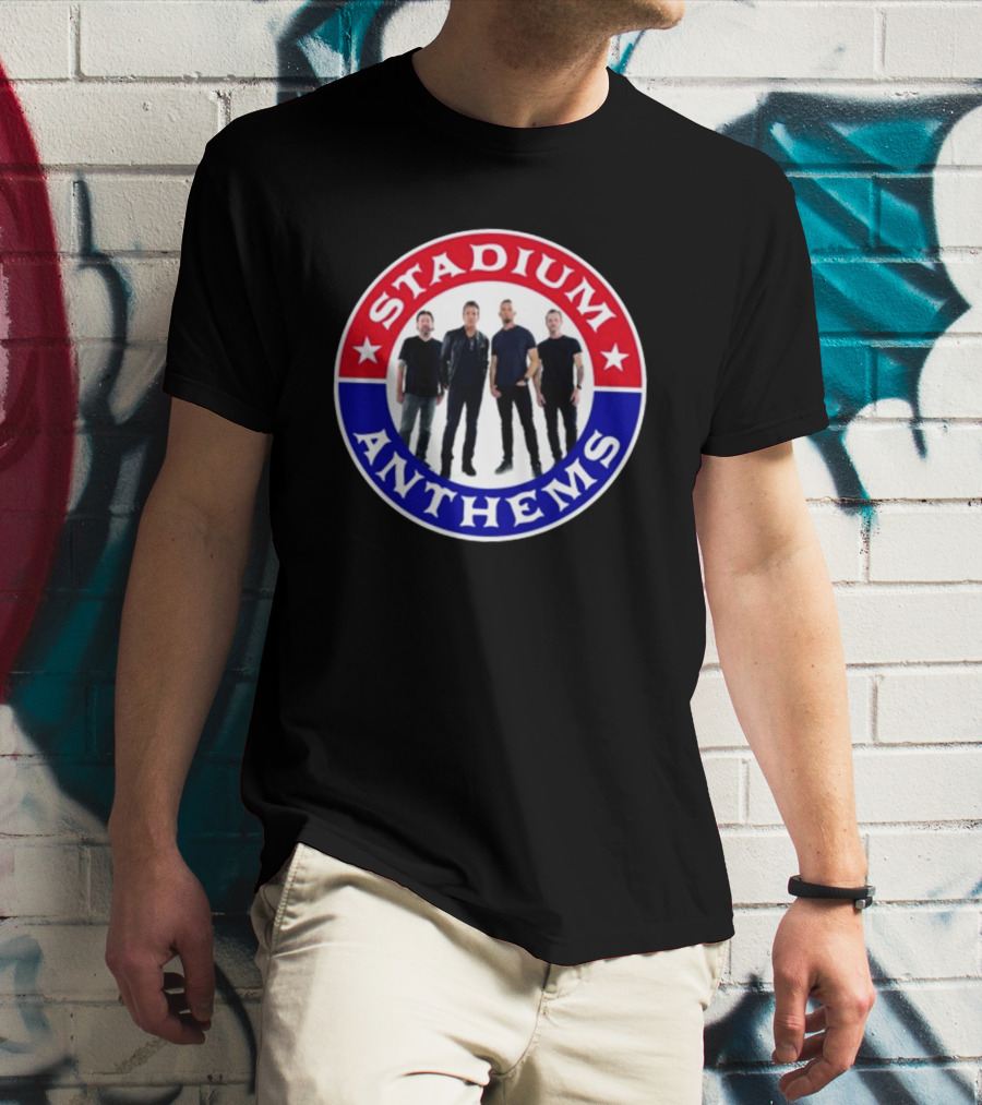 Creed Stadium Anthems Iconic Band Logo Emblem T-Shirt