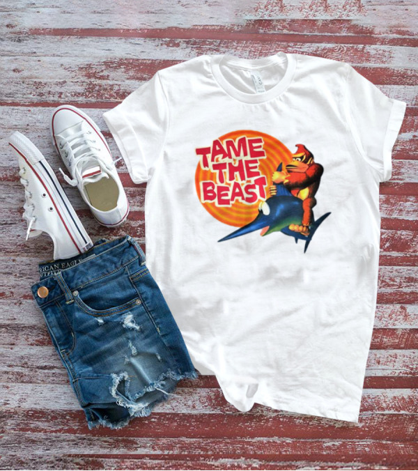 Donkey Kong Country SNES Tame The Beast Promo T-Shirt
