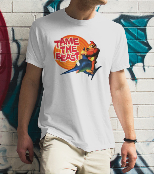 Donkey Kong Country SNES Tame The Beast Promo T-Shirt