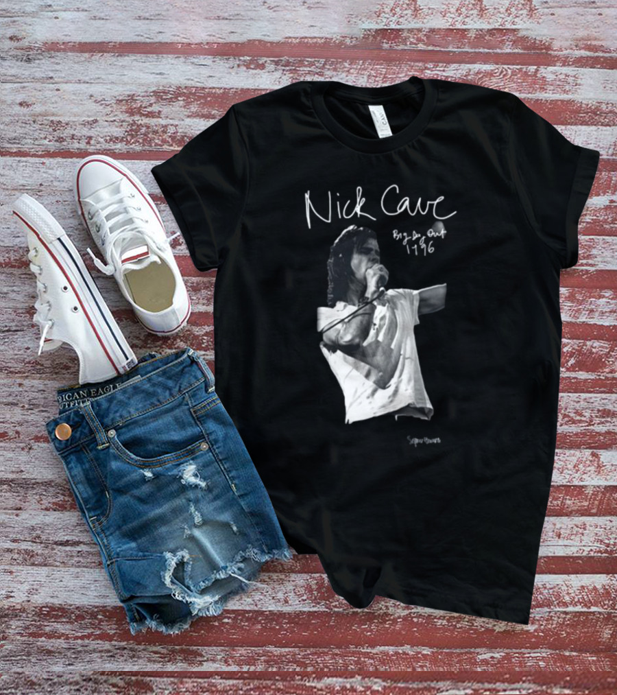 Nick Cave Big Day Out 1996 Live Performance T-Shirt
