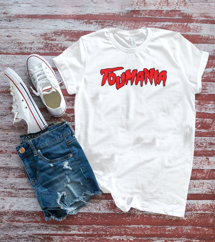 Basketghoul Toumania Spooky Text T-Shirt