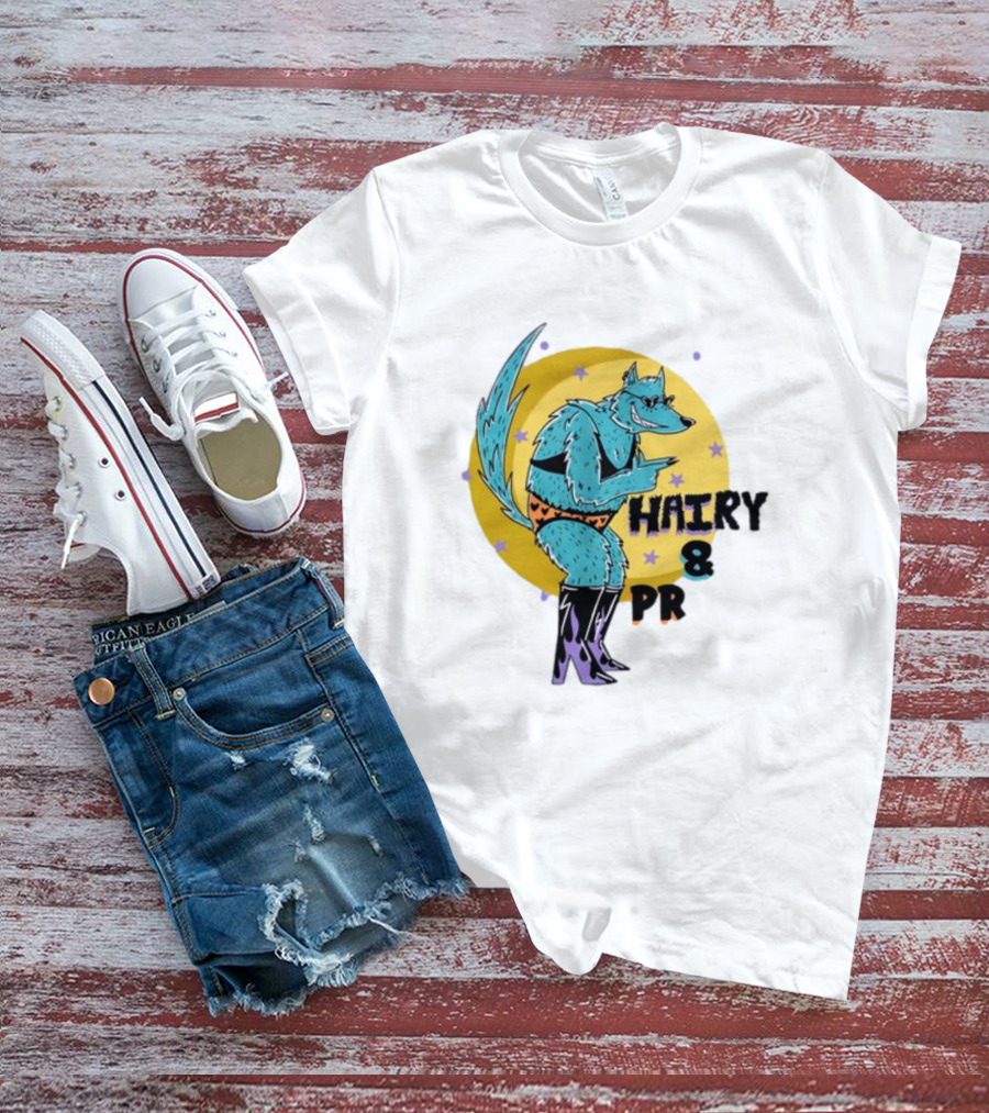 Hairy And Proud Moonlit Werewolf T-Shirt
