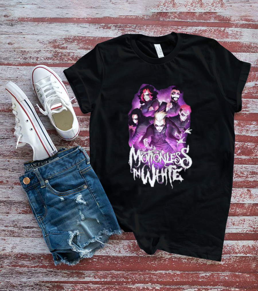 Motionless In White Band Artwork This Is War T-Shirt