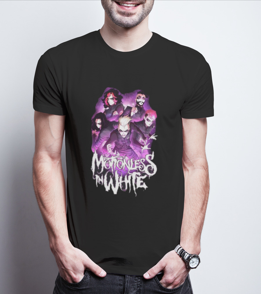 Motionless In White Band Artwork This Is War T-Shirt