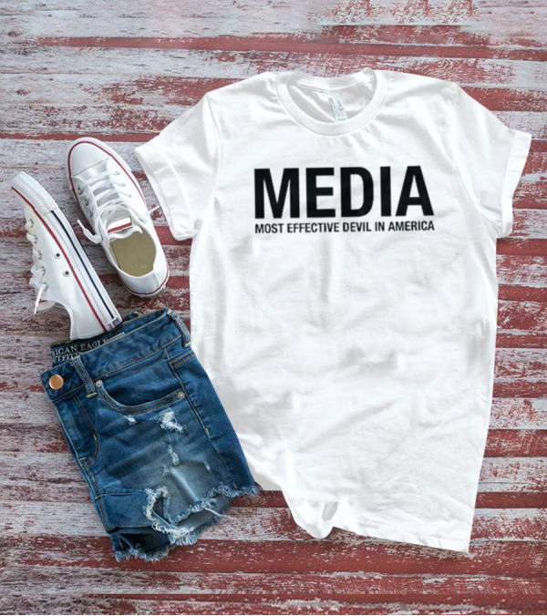 Robert W Malone Md Media Most Effective Devil In America T-Shirt