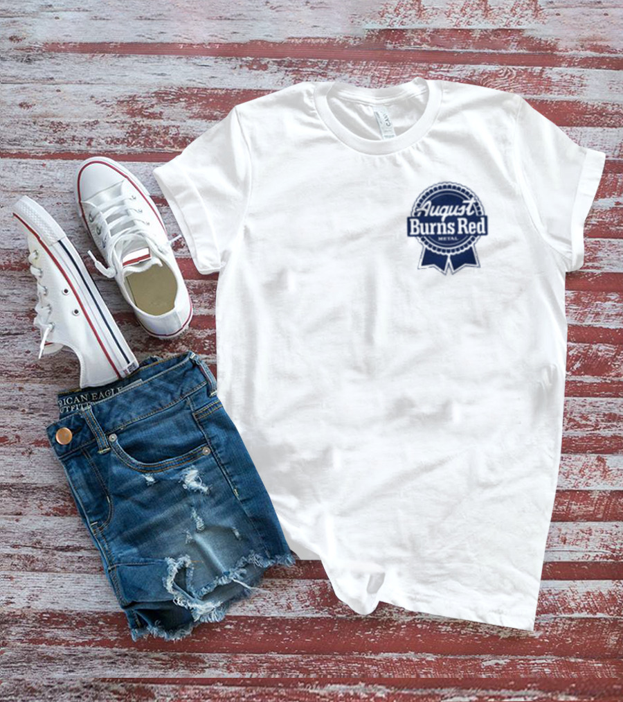 August Burns Red Beer Can Design White T-Shirt