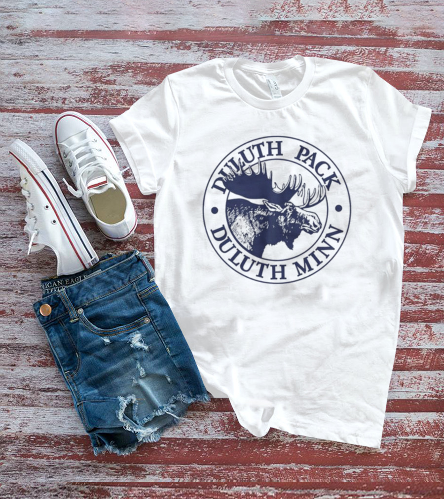 Kirk Cousins Duluth Pack Moose Logo Duluth Minn T-Shirt