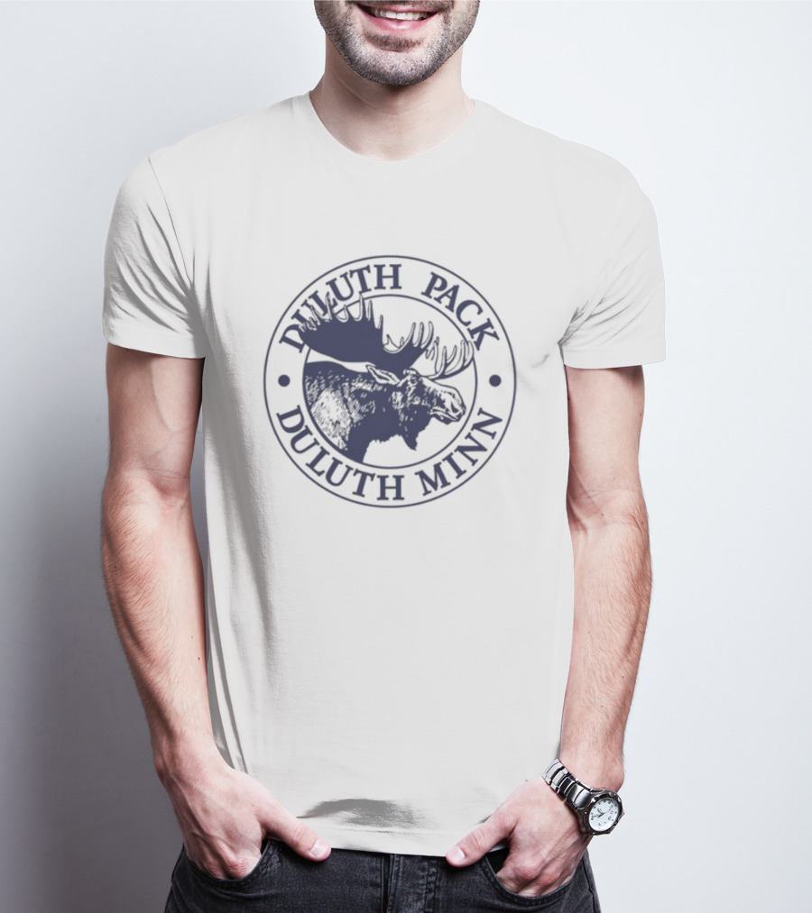 Kirk Cousins Duluth Pack Moose Logo Duluth Minn T-Shirt