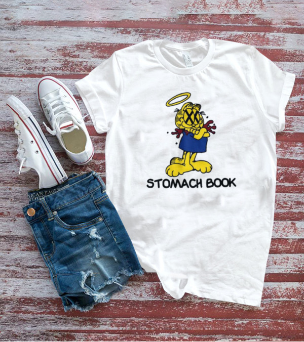 STOMACH BOOK Halo X Eyes Feline T-Shirt